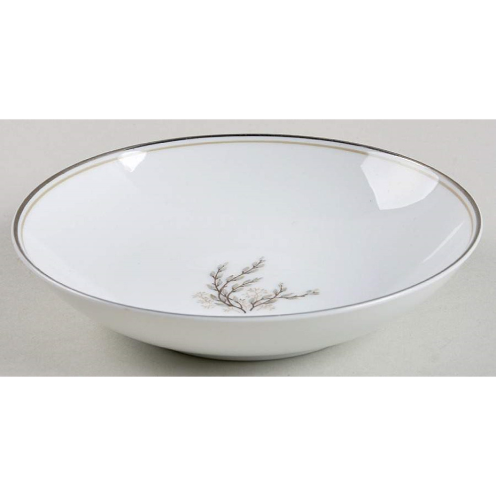 Noritake Berry Bowl 5.5" Candice Pussywillow Mid Century Mad Men Fruit Dish Vtg